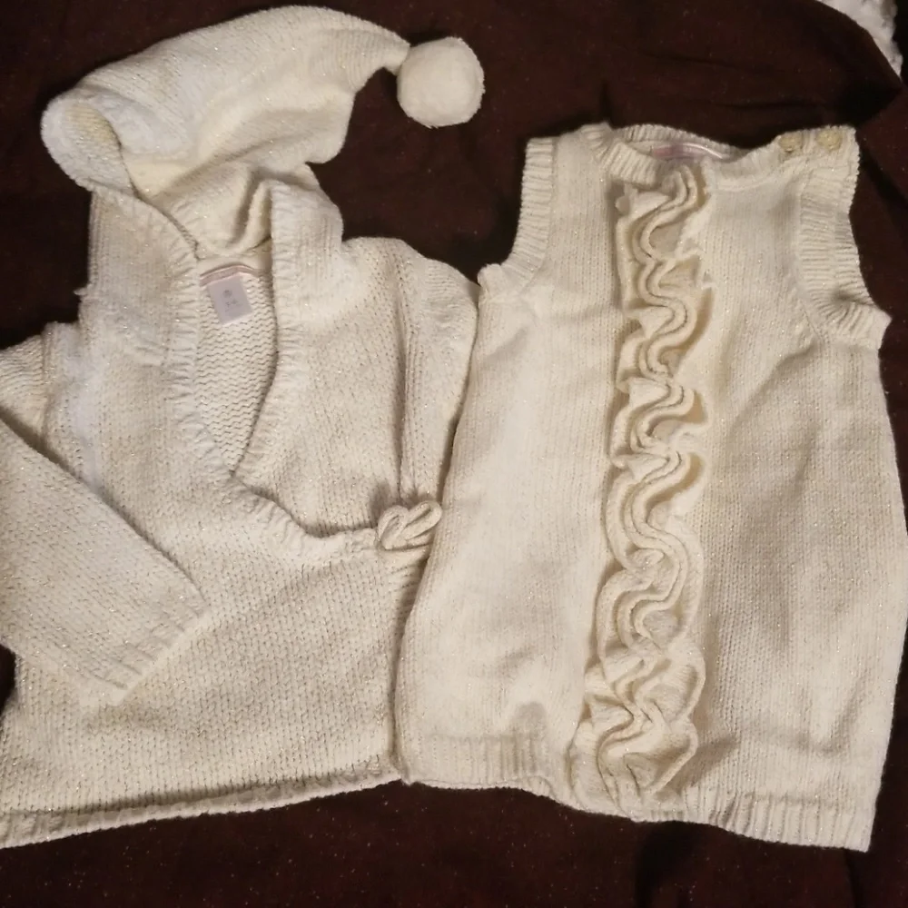 Girls‎ old navy 3 6 month holiday sweater dress set